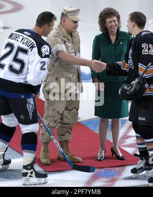 https://l450v.alamy.com/450v/2pf7ymb/us-marine-corps-lt-gen-michael-delong-deputy-commander-of-us-central-command-and-tampa-mayor-pam-iorio-greet-tampa-bay-lightning-team-captain-dave-andreychuk-25-and-washington-capitals-team-captain-steve-konowalchuk-22-before-the-ceremonial-puck-drop-at-the-start-of-their-eastern-conference-quarterfinal-game-thursday-night-april-10-2003-in-tampa-flaap-photoscott-martin-2pf7ymb.jpg