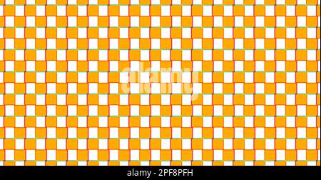 Checkered pattern, chess squares, glitch background. Digital error, interference, noise Stock Vector