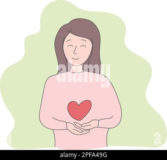 Whimsical Heart Clipart by Kindness Clips