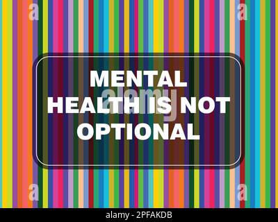 Positive mental health support quote. Motivational and inspirational ...