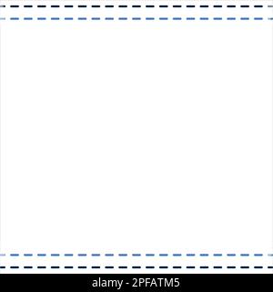 Dotted circle border Stock Vector