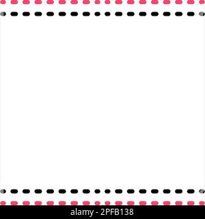 Dotter circle background Stock Vector