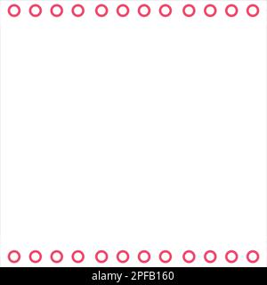 Dotter circle background Stock Vector