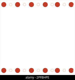 Dotter circle background Stock Vector
