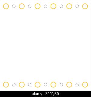 Dotter circle background Stock Vector