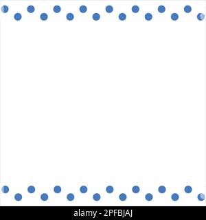 Dotter circle background Stock Vector