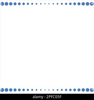 Dotter circle background Stock Vector
