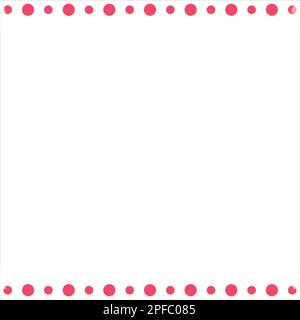 Dotter circle background Stock Vector