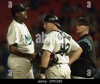 2000: Mike Darr of the San Diego Padres. (Photo by John Cordes/Icon  Sportswire) (Icon Sportswire via AP Images Stock Photo - Alamy