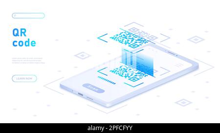 QR code concept Stock Vector