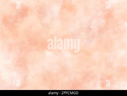 Abstract orange watercolor background for your design, watercolor background concept. illustrator vector. Stock Vector