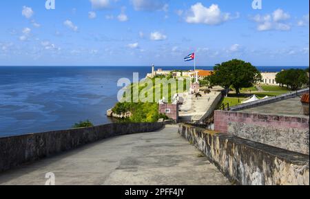 Fort of Saint Charles in Havana, Cuba Stock Photo