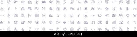 Change management line icons signs set. Design collection of Transformation, Agility, Transition, Adaptation, Revision, Modification, Improvement Stock Vector