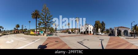 Santa Barbara, USA - March 16, 2019: Ronald Reagans Ranch center as cultural meeting place in Santa Barbara. Stock Photo