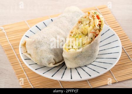 Delicious popiah, lumpia, Taiwanese spring roll for traditional Tomb ...