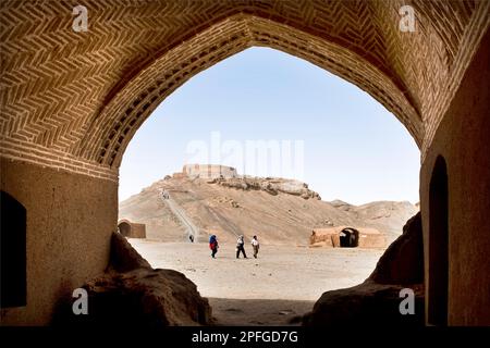 Asia, Iran, Yazd; Silence tower Stock Photo