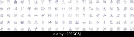 Sharing economy line icons signs set. Design collection of Collaborative, Bartering, Exchange, Platforms, Networking, Connecting, Carsharing Stock Vector