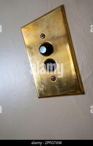 Still life details of a restored 1918 house interior, Bucks County, Doylestown, Pennsylvania, 2023 Stock Photo