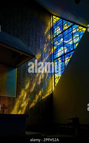 Metropolitan Cathedral Of Christ The King, Liverpool. Stock Photo