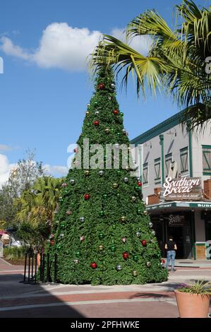 KISSIMMEE/ORLANDO / FLORIDA / USA  - 30,November  2017. Visitor and travelers visiting  Old town i Kissimmee  Florida USA       (Photo.Francis Dean/Dean Pictures) Stock Photo