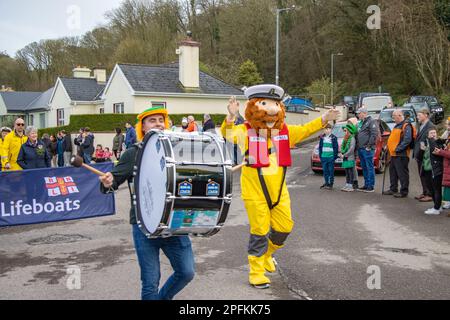 Courtmacsherry St. Patrick's Day Parade 2023 Stock Photo