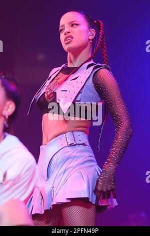 Madrid, Spain. 17th Mar, 2023. The singer Emilia Mernes during a performance at Las Ventas, on 17 March, 2023 in Madrid, Spain. (Photo by Oscar Gonzalez/NurPhoto) Credit: NurPhoto SRL/Alamy Live News Stock Photo