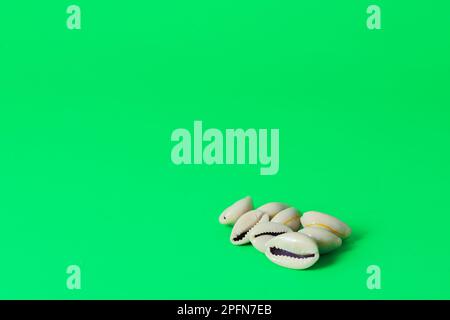 Cowrie shells are part of rituals in Africa. Cowrie shells became a