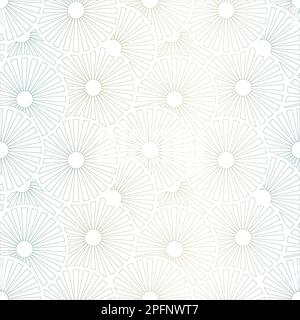 Japanese Traditional Geometric Pattern. Abstract Background, Decorative Wallpaper Stock Vector