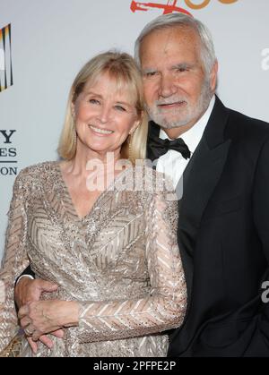 Los Angeles, Ca. 17th Mar, 2023. Laurette Spang-McCook, John McCook at the 50th Anniversary of The Young and The Restless at The Vibiana in Los Angeles, California on March 17, 2023. Credit: Faye Sadou/Media Punch/Alamy Live News Stock Photo