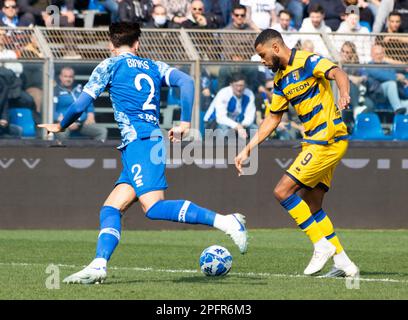 Como, Italy. 4th Feb 2023. Match ball during the Italian Serie B football  match between Calcio Como and Frosinone Calcio on 4 of February 2023 at  stadio Giuseppe Senigallia in Como, Italy.