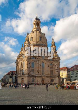 Frauenkirche in Dresden, Germany Stock Photo