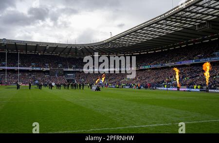 Edinburgh, UK. 18th Mar, 2023. Murrayfield during the Guinness 6 Nations match at Murrayfield Stadium, Edinburgh. Picture credit should read: Neil Hanna/Sportimage Credit: Sportimage/Alamy Live News Stock Photo