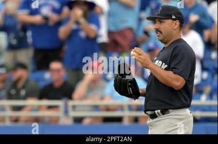 Baltimore, Maryland, USA. 31st Mar, 2018. Baltimore Orioles relief pitcher Nestor  Cortes Jr. (51) throws during MLB game between Minnesota Twins and  Baltimore Orioles at Oriole Park at Camden Yards in Baltimore