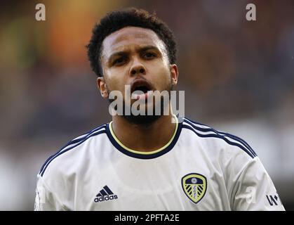 Wolverhampton, UK. 18th Mar, 2023. Weston McKennie of Leeds United during the Premier League match at Molineux, Wolverhampton. Picture credit should read: Darren Staples/Sportimage Credit: Sportimage/Alamy Live News Stock Photo