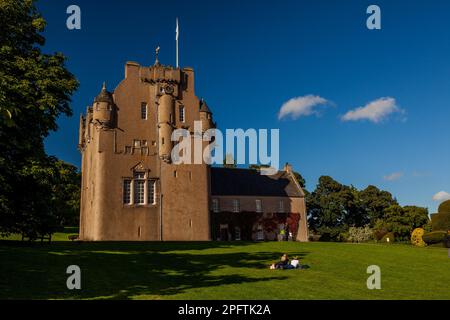 Crathes Castle, Aberdeenshire, Scotland, UK Stock Photo