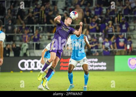 Orlando City midfielder Martin Ojeda (11) during an MLS soccer match ...