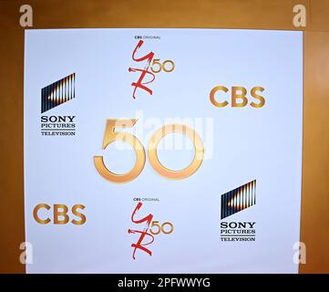 Atmosphere arriving at the 50th Anniversary of The Young and The Restless held at The Vibiana on March 17, 2023 in Los Angeles, CA. © Tammie Arroyo / AFF-USA.com Stock Photo