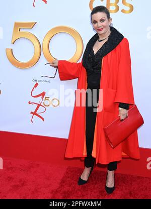 Judith Chapman arriving at the 50th Anniversary of The Young and The