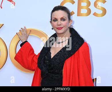Judith Chapman arriving at the 50th Anniversary of The Young and The Restless held at The Vibiana on March 17, 2023 in Los Angeles, CA. © Tammie Arroyo / AFF-USA.com Stock Photo