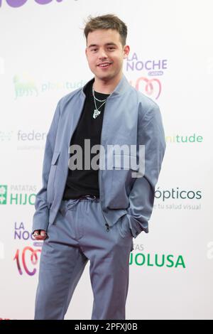 Madrid, Spain. 18th Mar, 2023. DePol attends the 'La Noche De Cadena 100' charity concert photocall at Wizcink Center in Madrid. Credit: SOPA Images Limited/Alamy Live News Stock Photo