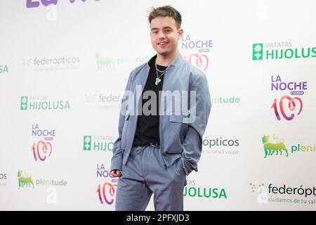 Madrid, Spain. 18th Mar, 2023. DePol attends the 'La Noche De Cadena 100' charity concert photocall at Wizcink Center in Madrid. (Photo by Atilano Garcia/SOPA Images/Sipa USA) Credit: Sipa USA/Alamy Live News Stock Photo