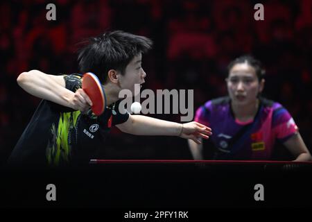 Singapore, Singapore. 19th Mar, 2023. Qian Tianyi (CHN) Table Tennis ...