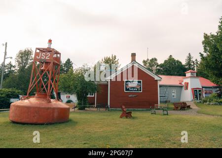 Sheguiandah, Ontario, Canada - Ten Mile Point Trading Post. High quality photo Stock Photo