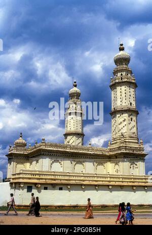 Jama Masjid was constructed by Tipu Sultan in 1784 at Srirangapatna near Mysuru Mysore, Karnataka, South India, India, Asia Stock Photo