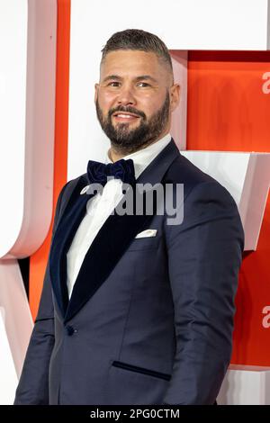 Celebrity red carpet arrivals at the Creed III European Premiere in London, United Kingdom Featuring: Tony Bellew Where: London, United Kingdom When: 15 Feb 2023 Credit: Phil Lewis/WENN Stock Photo