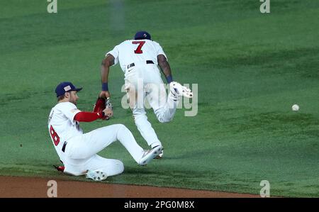 World Baseball Classic: 7 photos of Trea Turner grand slam goosebumps