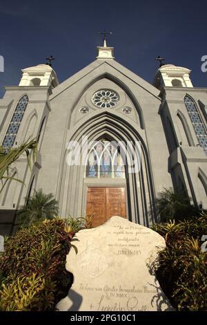 Facade Of The Katedral Hati Tersuci Maria (Cathedral Of The Most Sacred ...