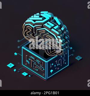 ai brain icon