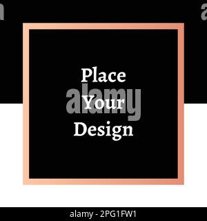 Frame mockup Stock Vector