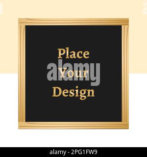 Frame mockup Stock Vector